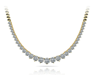 3 Prong Graduated necklace