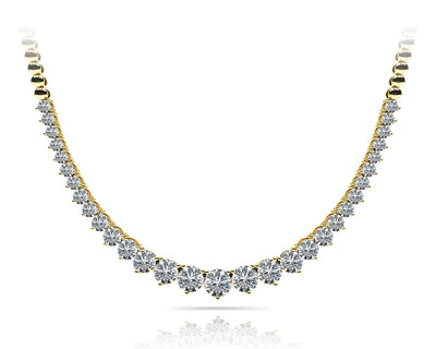 3 Prong Graduated necklace