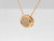 Estate 14KY .50 Cttw Diamond Slide Pendant