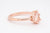 14KR 1.00 CT MORGANITE RING