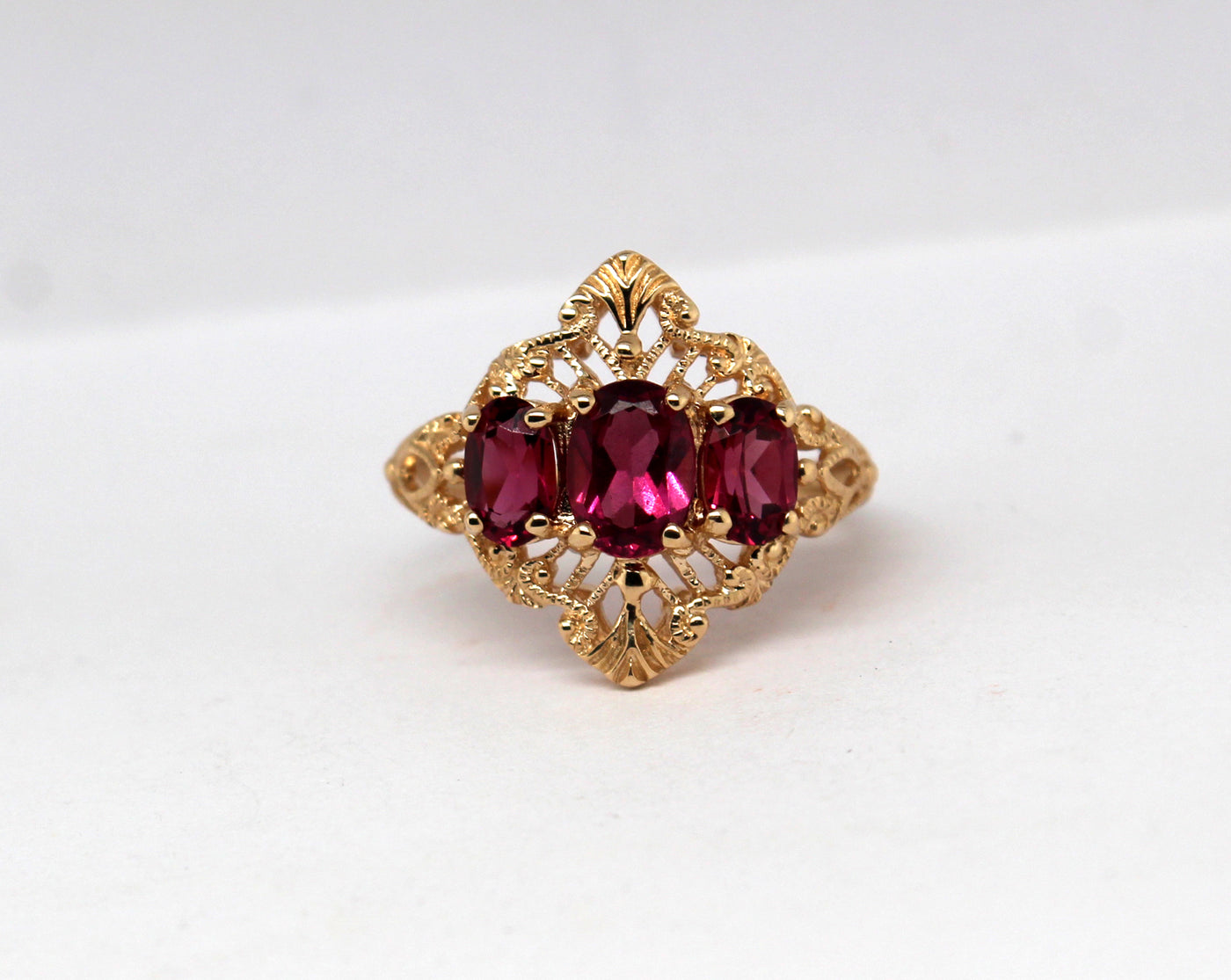 Estate 14KY 2.00 Ct Pink Tourmaline Ring