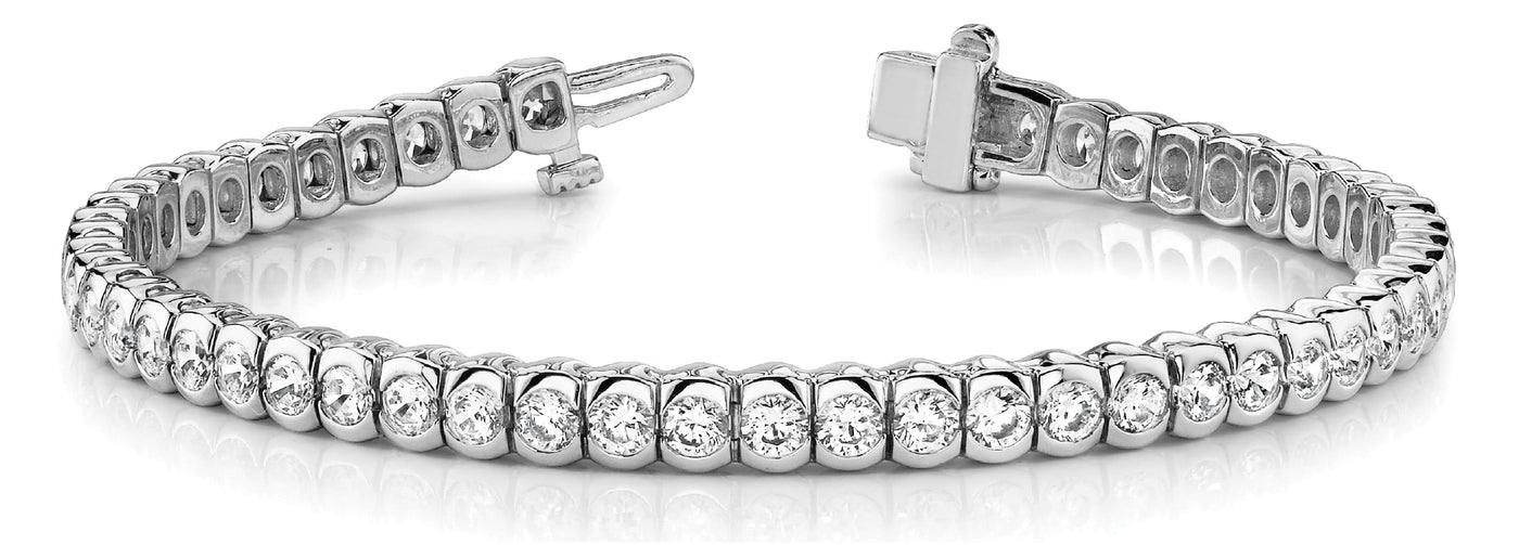 Platinum 3 ct tw Fashion Diamond Bracelet