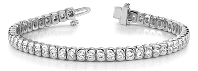 Platinum 3 ct tw Fashion Diamond Bracelet