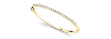 14K Yellow Gold 1 ct tw Fashion Diamond Bracelet