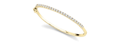 18K Yellow Gold 1 ct tw Fashion Diamond Bracelet