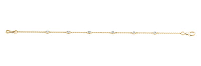1 ROW DIAMONDS DIAMOND & CHAIN