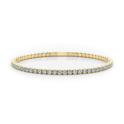 18K Yellow Gold 1 5/8 ct tw New Style Diamond Bracelet