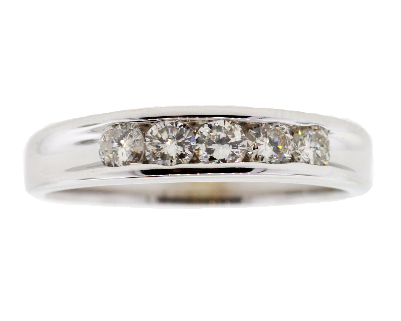 14KW .50CTTW DIAMOND WEDDING RING