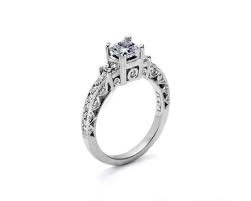 TACORI PLATINUM .50 CTTW DIAMOND ENG RING