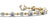 14KY 2.72 Cttw Diamond Bracelet, H-SI2