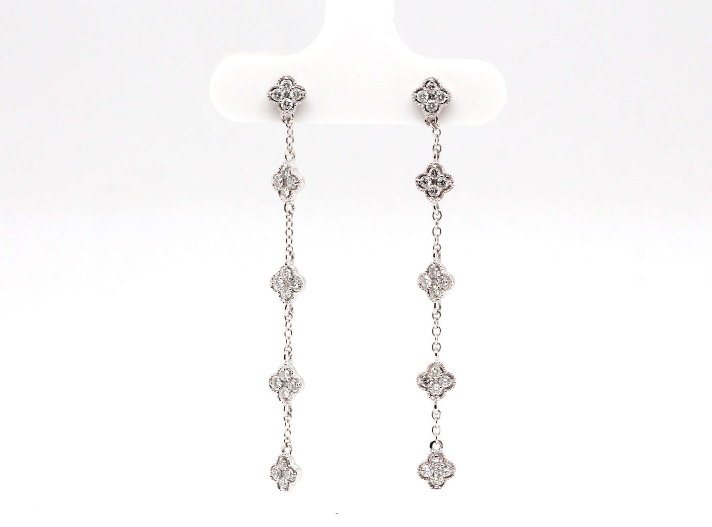 14KW .50 Cttw Diamond Earrings image