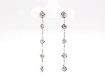 14KW .50 Cttw Diamond Earrings