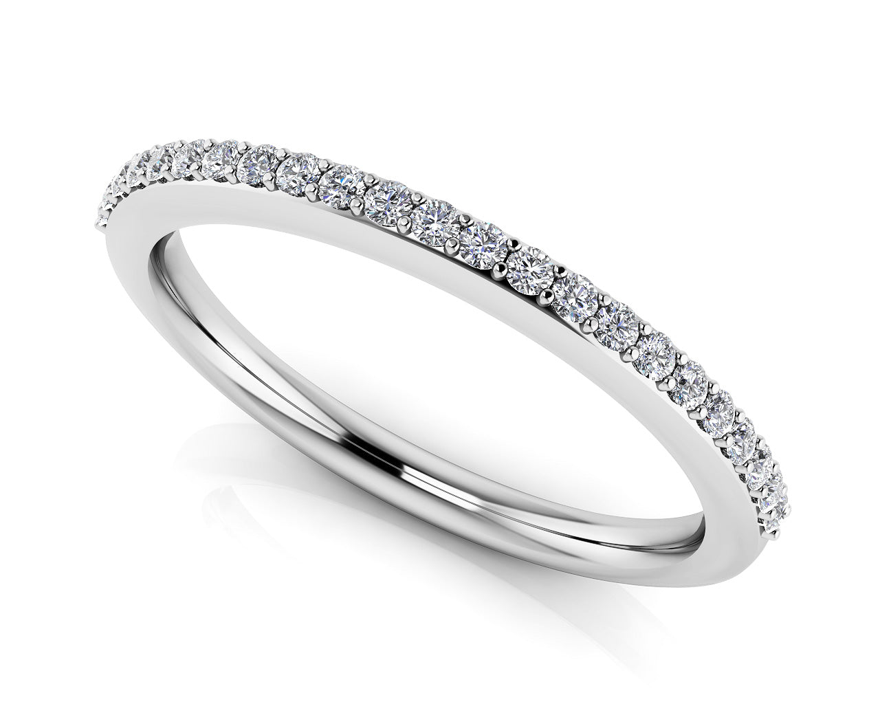 14KW .20 CTTW DIAMOND WEDDING BAND