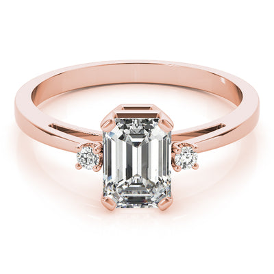 14K Rose Gold 1/20 ct tw Fashion Diamond Ring