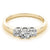 ENGAGEMENT RINGS 3 STONE ROUND