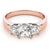 ENGAGEMENT RINGS 3 STONE PRINCESS
