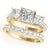 ENGAGEMENT RINGS 3 STONE PRINCESS