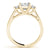 ENGAGEMENT RINGS 3 STONE PRINCESS