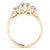 ENGAGEMENT RINGS 3 STONE ROUND