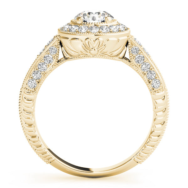 ENGAGEMENT RINGS HALO ROUND