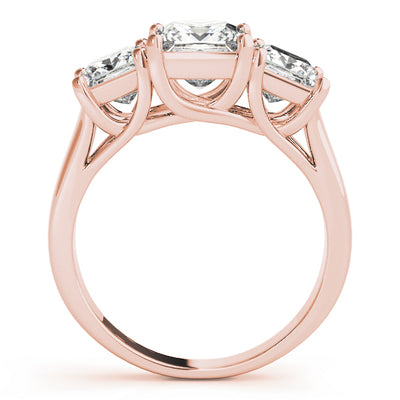 ENGAGEMENT RINGS 3 STONE PRINCESS