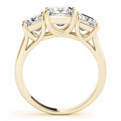 ENGAGEMENT RINGS 3 STONE PRINCESS