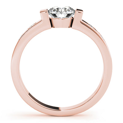 ENGAGEMENT RINGS SINGLE ROW PRONG SET