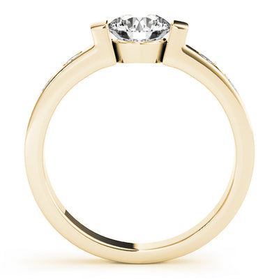 ENGAGEMENT RINGS SINGLE ROW PRONG SET