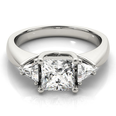 ENGAGEMENT RINGS 3 STONE PRINCESS