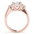 ENGAGEMENT RINGS 3 STONE PRINCESS