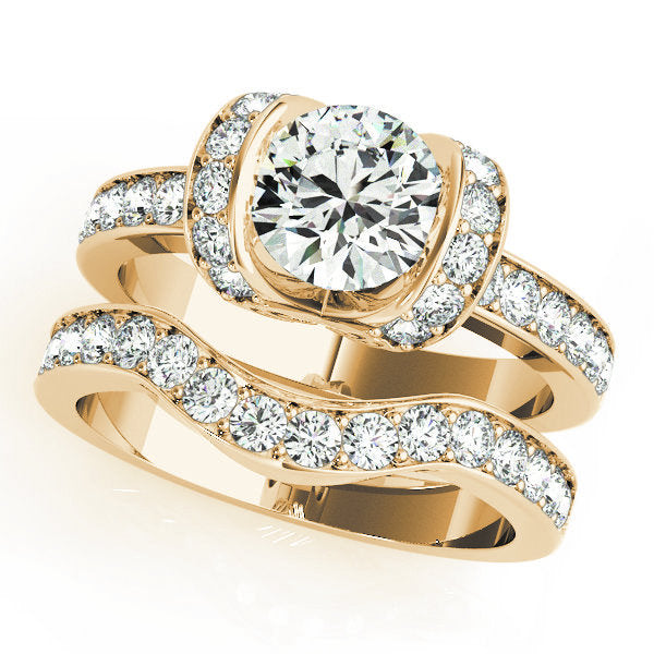 ENGAGEMENT RINGS SINGLE ROW PRONG SET