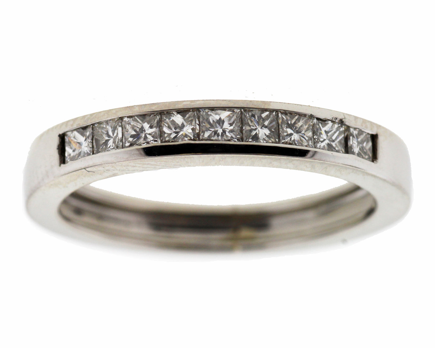 PLATINUM .75 CTTW DIAMOND ANNIVERSARY RING