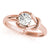 14K Rose Gold 1 ct tw Fashion Diamond Ring