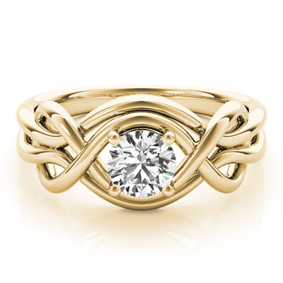 14K Yellow Gold 1/2 ct tw Fashion Diamond Ring
