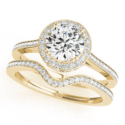 ENGAGEMENT RINGS HALO ROUND