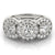 Three Stone Diamond Engagement Ring