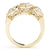 14K Yellow Gold 1 3/8 ct tw Three Stone Diamond Engagement Ring