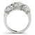Three Stone Diamond Engagement Ring