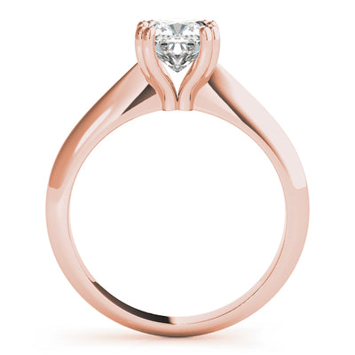 DOUBLE PRONG CUSHION ENGAGEMENT RING
