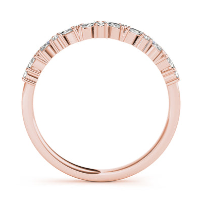 MARQUISE & ROUND DIAMOND BAND