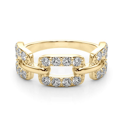 14K Yellow Gold 3/4 ct tw New Style Diamond Ring