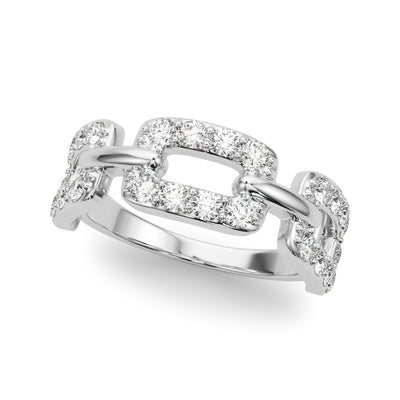 18K White Gold 3/4 ct tw New Style Diamond Ring