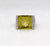 Estate 14KW 6.85 Ct Greenish Yellow Citrine and .06 Cttw Diamond Ring