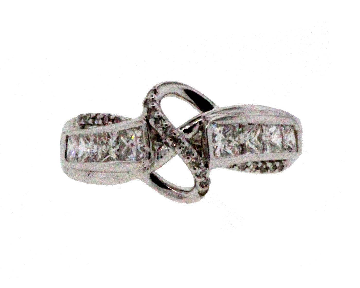 14KW .95CTTW DIAMOND FASHION RING