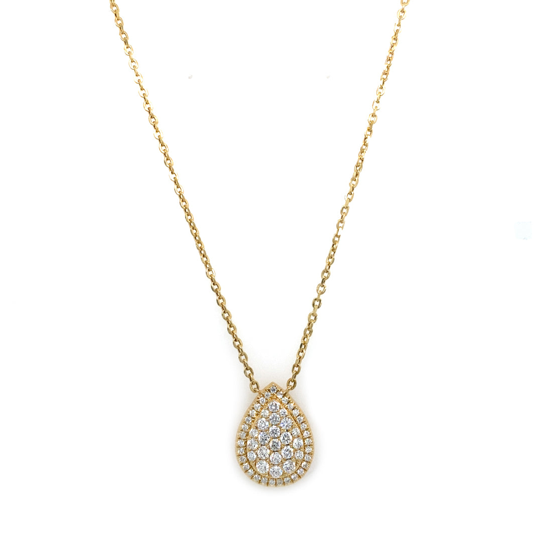 14KY .85 Cttw Diamond Necklace