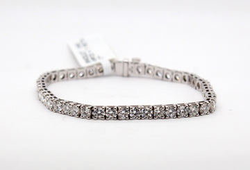 14KW 8.00 Cttw Lab Grown Diamond Bracelet