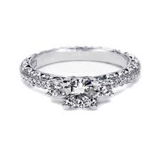 TACORI PLATINUM .31 CTTW DIAMOND ENGAGEMENT RING