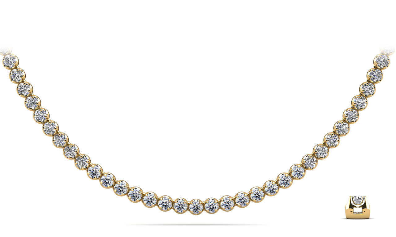 14KY 3.00 CTTW DIAMOND NECKLACE, H-SI2 image