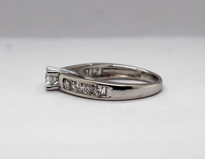 Estate 14KW 1.00 Cttw Diamond Engagement Ring