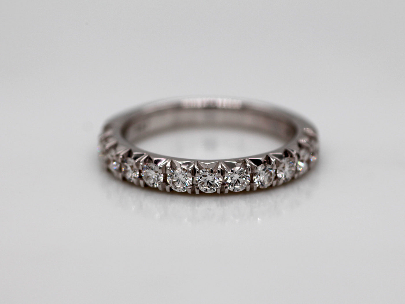 14KW .78 CTTW DIAMOND WEDDING BAND image